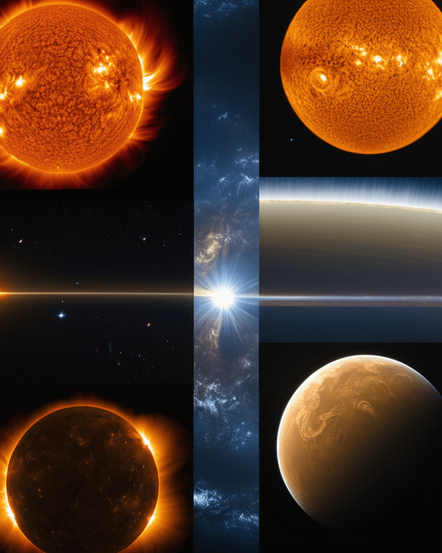 Image of the sun, symbolizing solar law and its influence on evolution and consciousness.